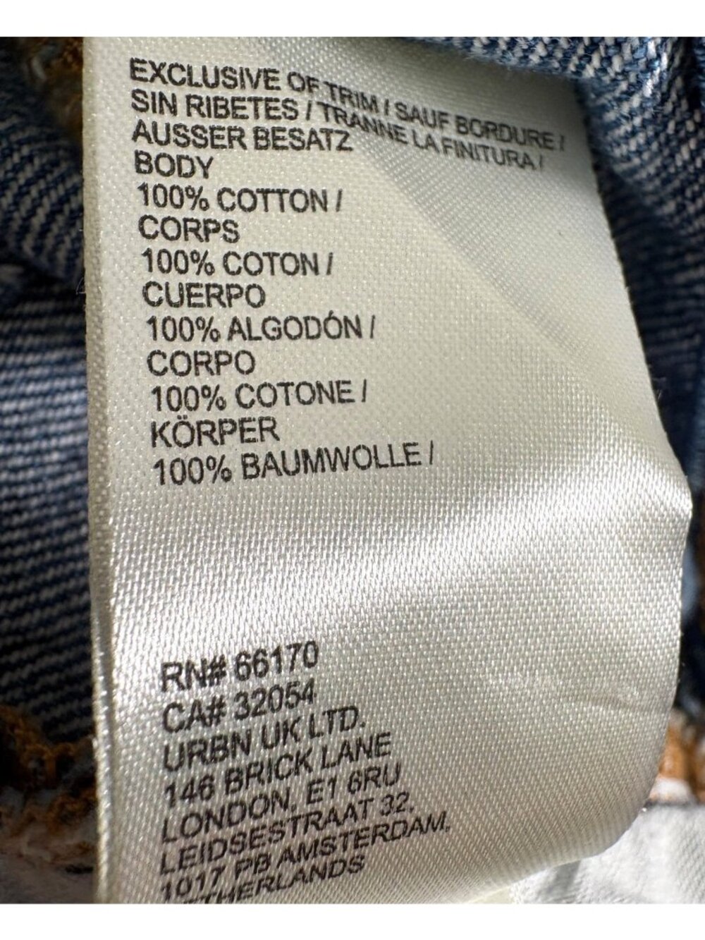 Pilcro Carpenter High Rise Wide Leg Jeans Size 28 - Picture 10 of 10